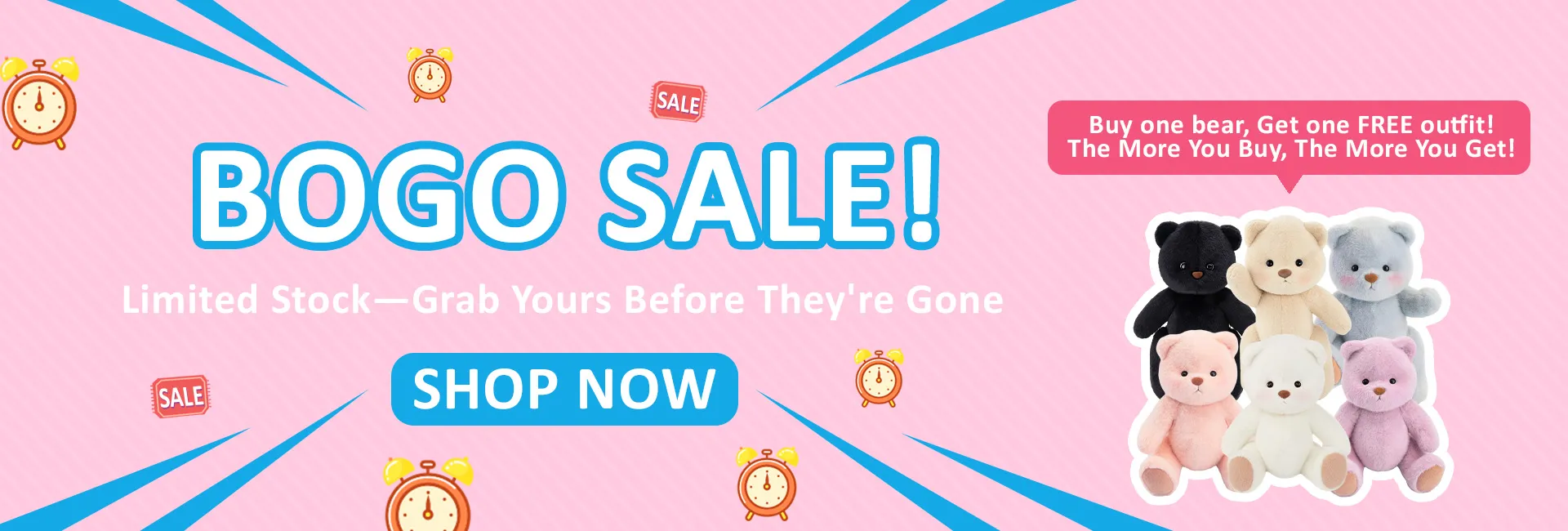 teddy bear banner